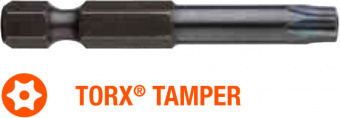 USH Насадка викруткова Industry TORX Tamper T10T x 50 мм подовжена, Уп. 5 шт. | UUSE0103254