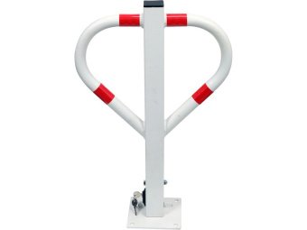 Бар'єр паркувальний "МЕТЕЛИК" YATO складний: h=60 см b=51 см, замок з 2 ключами [4]