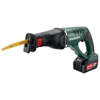 Акумуляторна сабельна пила Metabo ASE 18 LTX (18 В, 2х4 А*год, 30 мм) (602269610)