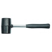 VOREL Молоток гумовий з металевою ручкою, Ø=76 мм, m=900 г  | 33907