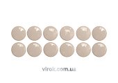 VOREL Наб. пластик. протект. 18мм/12шт-белые 74930