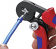 KNIPEX Самонастраивающийся инструмент для опрессовки контактных гильз Knipex, 0,08 - 10 + 16 мм² 97 