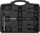 YATO Набір для зняття пошкоджених свічок розжарення YATO. Містить 7 предметів  | YT-05343