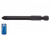 KING TONY Бита 1/4" магнитная ударная PH3*150MM комплект 2шт | 711503P-S1