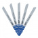MILWAUKEE Полотна для лобзика T118A , 75мм/ крок зуба 1,2, (5шт), (універсальні) | 4932345826