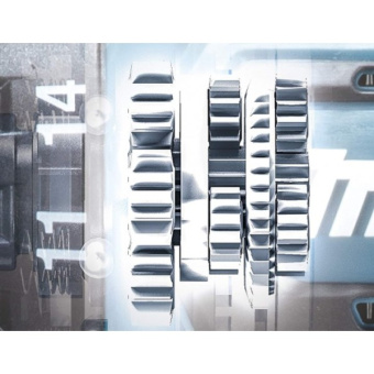 Акумуляторний ударний дриль-шуруповерт Makita HP333DWYE (10.8 В, 2х1.5 А*год, 30 Н*м)