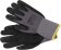 YATO Рукавиці робочі нейлонові YATO покрите спіненим нітрилом з накрапленням, розмір 9, чорнр-сірі  