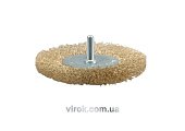 VOREL Щітка - крацовка ПЛОСКА з стержнем Ø-75мм  | 06985