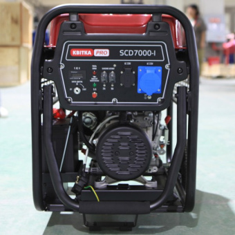 Дизельний генератор КВІТКА PRO SCD7000E + олива (6 кВт) (110-7008)