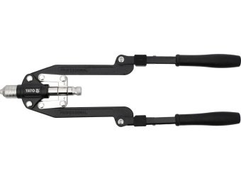 Заклепочник дворучний YATO для нітогайок М4-10 мм і заклепок Ø= 3.2- 6,4мм, L= 300-520 мм [6]