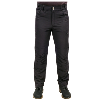 YATO Штани робочі для літнього сезону, чорні YATO, розмір XL; 7 кишень, 94%- поліестер, 6%-еластан  