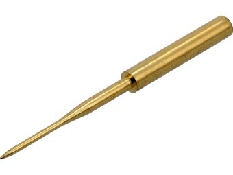 Наконечники щупів для мультиметрів YATO l= 45 мм, Ø= 2/ 0,4 мм, глиб. отвору- 18 мм з міді, 6 шт