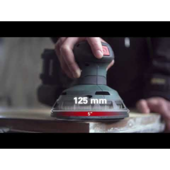 Акумуляторна ексцентрикова шліфмашина Metabo SXA 18 LTX 125 BL (18 В, без АКБ, 125 мм) (600146840)