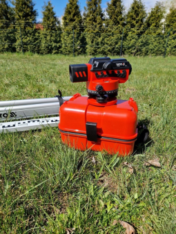 Нівелір оптичний авто-налаш YATO об'єктив Ø= 38мм, кратніс- 32Х, раді дії- 0,5-50 м, точніс- 1мм/30м