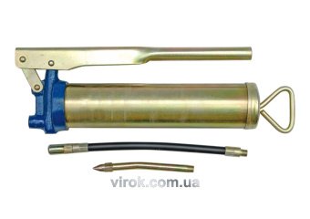 VOREL Шприц мастильний , V= 400 см³. з гнучкою і жорсткою трубками  | 78040