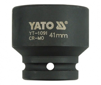 YATO Головка торцева ударна 6-гранна YATO : квадрат 3/4", М= 41 мм, L= 57 мм  | YT-1091