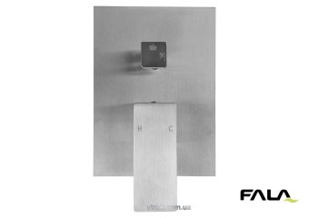 FALA Душовий комплект прихований в стіні STEELY S : 2 функції, шланг- 1.5 м(DW) | 75871