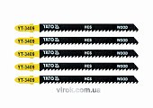YATO Полотно для електролобзика(дерево) YATO : 8TPI, L= 115 мм. Уп. 5 Шт.  | YT-3409