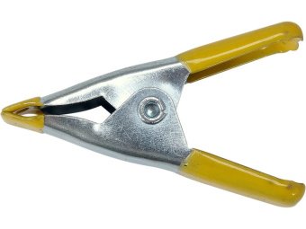 Струбцини "прищіпка" VOREL l= 50 мм, розвід губ- 20 мм зі сталі, 6 шт. [36/144]