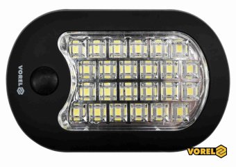 VOREL Ліхтар діодний з режимами 20+3 підвісний з гачком батарейковий 3ААА х 1,5 В  | 82731