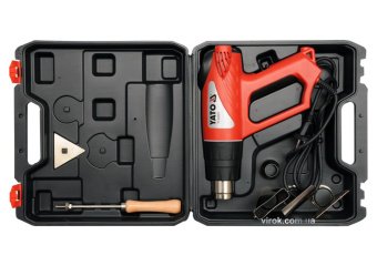 YATO Фен технич.2000Вт. в наборе 70~600°C YT-82293