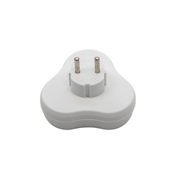 Вилка розгалужувальна електромережева ТМ VIROK на 3 гнізда 16А/250V без заземлення