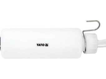 Набір для прокачування гальмівних систем авто YATO: ємність- 400 мл, макс. тиск- 1,37 Bar [10]