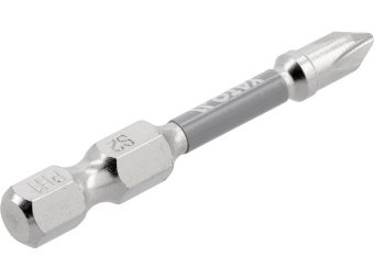 Насадка викруткова YATO PH1 х 50мм. HEX 1/4", покрита нікелем, 2шт.[10]