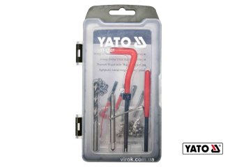 YATO Приладдя для відновлення внутрішньої різьби YATO : М5 x 0.8 мм, HSS 4241/4341, 30 шт  | YT-1763
