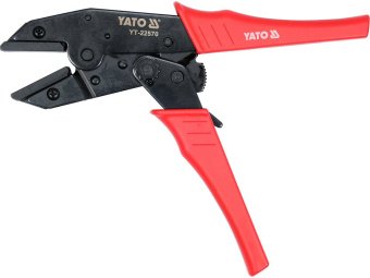 Щипці для обтиску кліпс-конекторів інфрачервоної плівки YATO 230 мм [10/40]