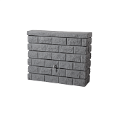 GARANTIA Ємність "Кам'яна кладка" 400 л, графітовий колір  // 326130