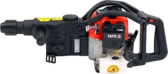 YATO Бензомолот відбійно-обертовий YATO, з SDS MAX захопом,P= 1.3кВт,J=45 Дж,3200 уд/хв,бак-1,3л,0,6