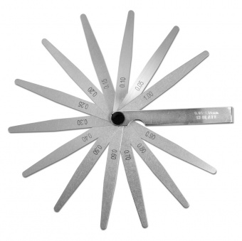 52-372 Щуп вимірювальний, 13 пелюстків (0,05–1 мм) | Technics