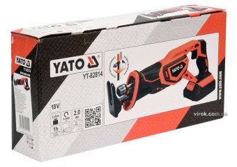 YATO Аккумуляторная сабельная пила YATO YT-82814