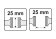 YATO Лещата ручні сталеві YATO : l= 125 мм, губки- 25 мм, розвід губок- 25 мм  | YT-65080
