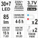 YATO (DW) Світильник переносний світлодіодний YATO 30/7 LED акумулят. 3,6 V з зарядкою від 220 V  | 