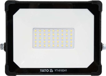 YATO Прожектор з SMD-діодним випромінювачем YATO: 30Вт, 230 В, 2850 Лм, 45 діодів, 181x 169.5x 32 мм