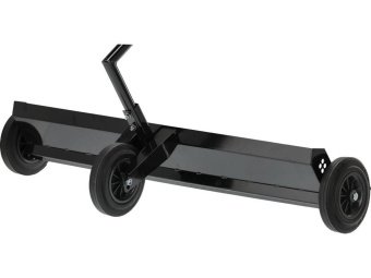 Вирівнювач грунту ручний на колесах YATO; робоча зона- 105 см висота- 15 см, держак- 100 см [10]