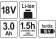 Детально фото YATO Акумулятор Li-Ion YATO : 18 В, 3.0 А/Год, тривалість заряджання- 1,5 год | YT-82843 на shurup.ua YATO Акумулятор Li-Ion YATO : 18 В, 3.0 А/Год, тривалість заряджання- 1,5 год | YT-82843