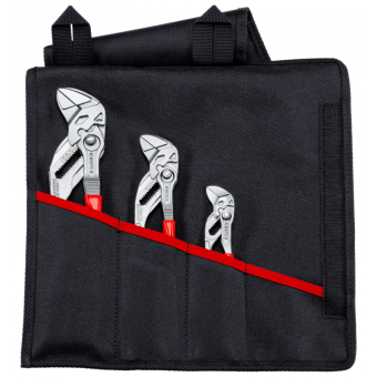 KNIPEX Набор переставных клещей (125-180-250 мм) KNIPEX, в сумке развертке, 00 19 55 S6 | 00 19 55 S