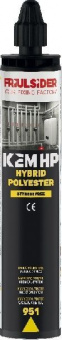 Анкер химический KEM HP 951 HYBRID POLYESTER "Friulsider", 300 мл