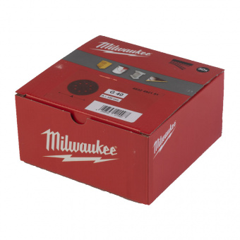 MILWAUKEE Круг шліфувальний 8 отв. , HL Ø125мм, зерно 40, (25шт) | 4932492191