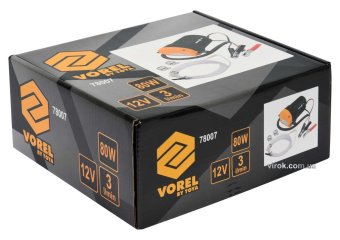 VOREL Помпа для перекачування оливи електрична : живлення від акумулятора 12 В, 80 Вт, 3 л/хв  | 780