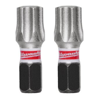 MILWAUKEE Біта SHOCKWAVE, TX45, 25мм, (3шт)