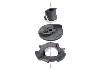 YATO Насос для брудної води мережевий чавунний YATO, з подрібнювачем, 750Вт, 16000 л/год, макс.висот