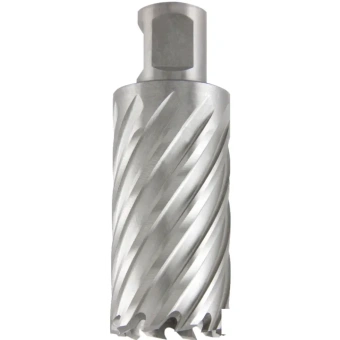 Фреза кольцевая 24х50 мм, материал M42 HSS-Co, хвостовик WELDON 19 мм 412450M42