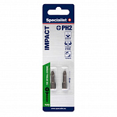 Specialist+ 24/2-052 Вставка-викрутка біта PH2x25, 2 шт