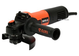 YATO Шліфмашина кутова мережева YATO: P= 850 Вт, Ø= 125 мм, 12000 об/хв  | YT-82097