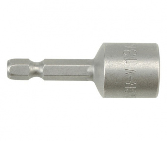 YATO Насадка торцева магнітна 6-гранна YATO : HEX М13 x 48 мм. HEX Ø= 1/4"  | YT-1508