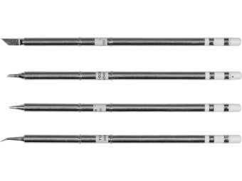 Паяльна станція мережева 110-230 V YATO; Р= 75 Вт, t°= 90-480°С, жало тип T12, LCD табло [12]